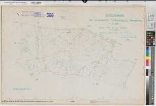 Dülmen, Kspl.(Dülmen), Vereinfachte Flurbereinigung Dernekamp, Schätzungskarte 1 Flur 20,1