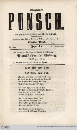 Nro. 41 (9. Oktober 1853)