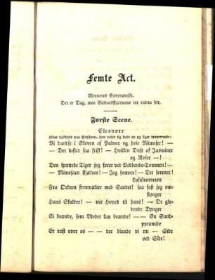 Femte Act.