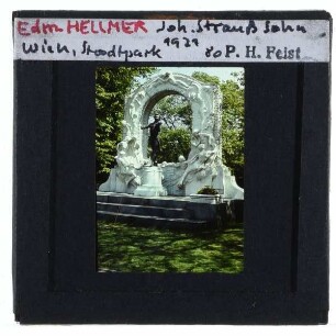 Wien, Hellmer, Johann-Strauß-Denkmal