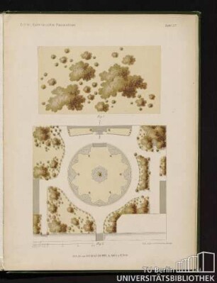 Tafel XV. Eichler, Gaertnerisches Planzeichnen.