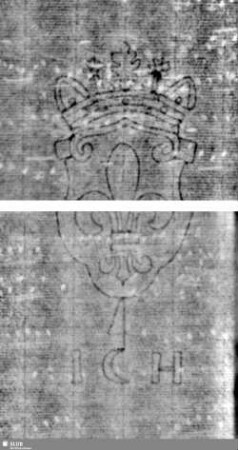 Wasserzeichen S.9_10 / 15_16 zusammengesetzt