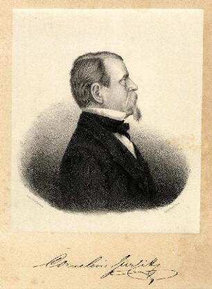 Bildnis von Cornelius Gurlitt ( 1820-1901)