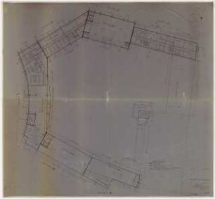 Geschäftshaus (Deutscher Lloyd), Kassel: Grundriss 3. OG 1:100
