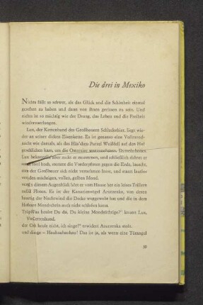 Die drei in Mexiko