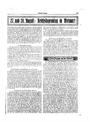 Die Gegner an die Arbeit