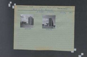Straßenansichten. Berlin, Mitte, Karl-Marx-Allee (1949-1961 Stalinallee)