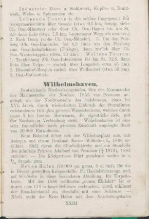 Wilhelmshaven.
