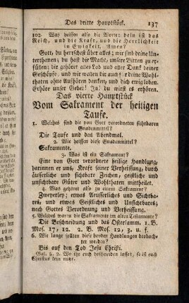 137-147, Das vierte Hauptstueck
