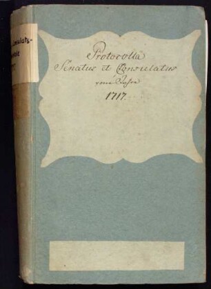 Ratsprotokolle 1717