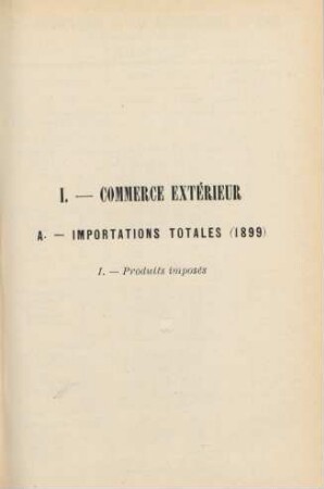 Commerce extérieur