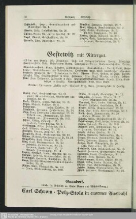 Gestewitz mit Rittergut