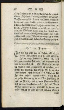 Der 121. Traum. - Der 130. Traum.