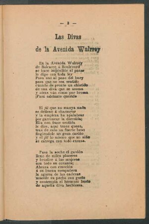 Las divas de la Avenida Wulrrey