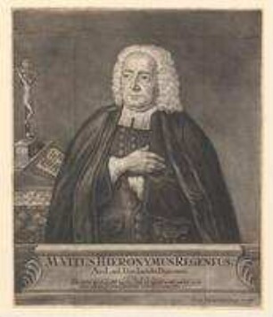 Veit Hieronymus Regenfus, Diakon an St. Jakob