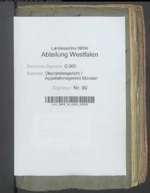 Forstorganisation im Wittgensteinschen