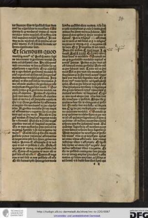 Et sciendum quod unusqusque modus etc.