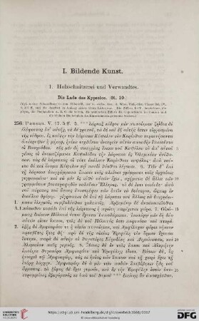 I. Bildende Kunst