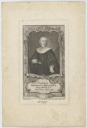 Bildnis des Carolus Fridericus Bruckerus