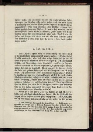 2. Äußeres Leben