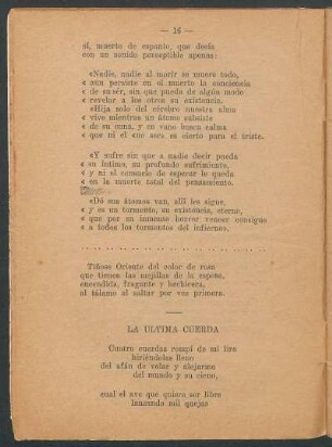 La última cuerda