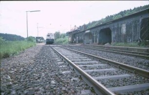 Uiffingen Lok 110 179 N5854 Reisende Übergang
