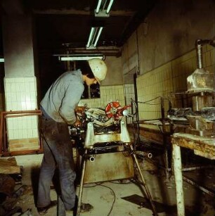 Installateur-Gas-Wasser, Schlachthof