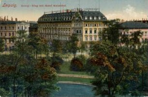 Leipzig: Georgi-Ring mit Hotel Kaiserhof