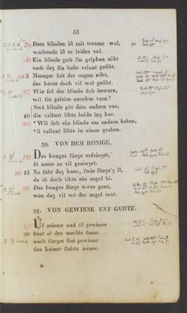 20. Von Dem Honige.