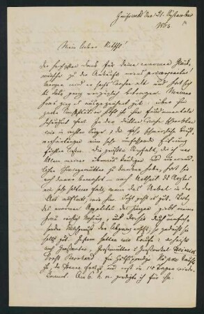 11r-12v, Brief: Greifswald den 21. September 1863