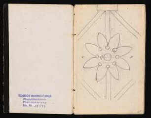 Skizzenbuch: Diverse Skizzen: Ornament