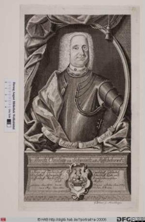 Bildnis Moritz Christian von Schweinitz