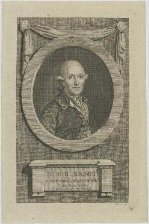 Bildnis des Dr. Ioh. Kaempf