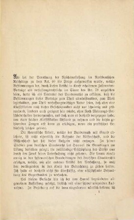 Der Artikel 40 der Reichs-Verfassung