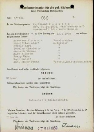 Ullmann, Ferdinand
