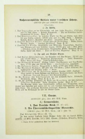 VII. Europa