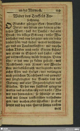 Wider des Teuffels Anfechtung