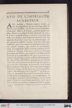 A vis de l´imprimeur