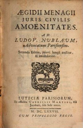 Iuris civilis amoenitates