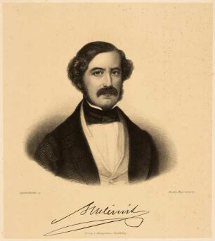 Hüssener, Auguste: Porträt Alexander Graf von Schleinitz