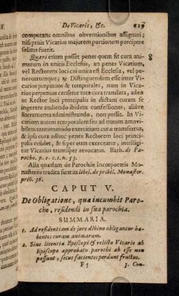 129-141, Caput V