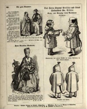 "Die gute Nummer" "Frau Karoline Neuberin" "Des Herrn Barons Beisele und seines Hofmeisters Dr. Eisele Kreuz- und Querzüge durch Deutschland"