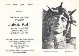 Kohr, Jakob