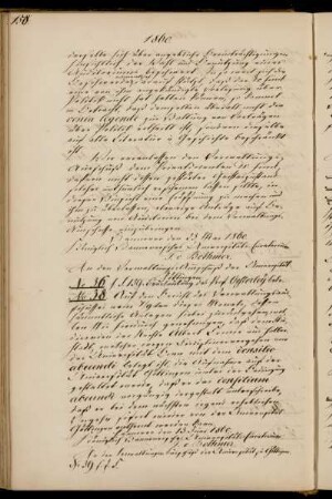 Aufnahme des in Bonn mit dem consilium abeundi belegten Studierenden Crome.