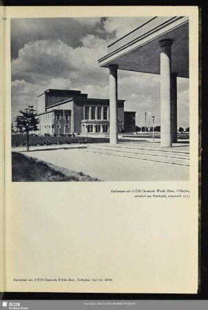 Kulturhaus des VEB Chemische Werke Buna, Schkopau