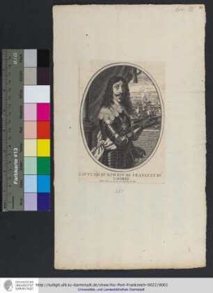 Lovys XIII. Dv Nom Roy De France Et De Navarre / Balt. Moncornet excud. auec Priuilege du Roy