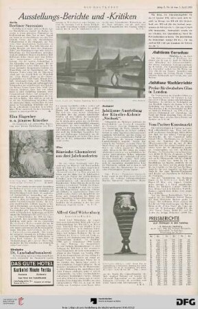 Nr. 14 (5. April 1936), S. 2: Preisberichte
