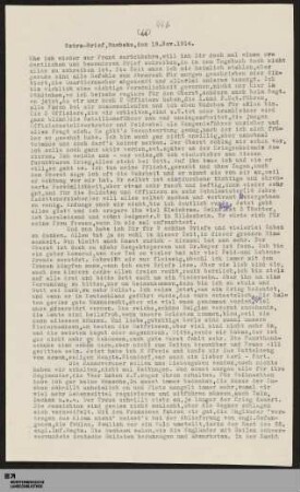 [Briefe, 19.11. - 24.11.1914]