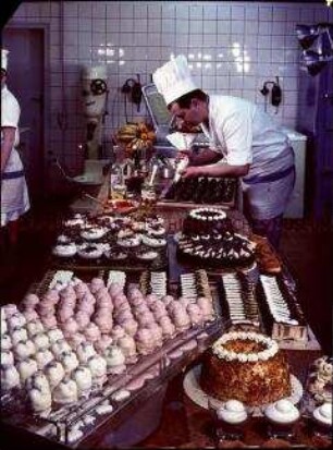Patisserie des Interhotels "Zum Löwen" in Leipzig