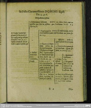 In Festo Circumcisionis [+ Dominica post Festum Circumcisionis]